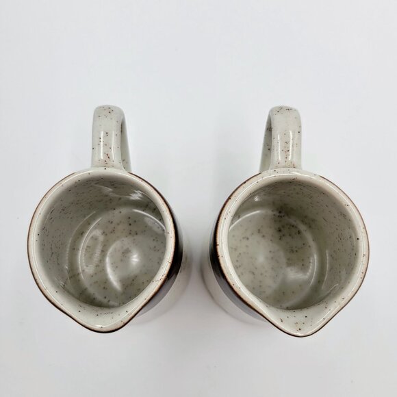 Duraline Super Vitrified Small Creamers Hotelware England Brown Cream Jug Syrup - Picture 7 of 11